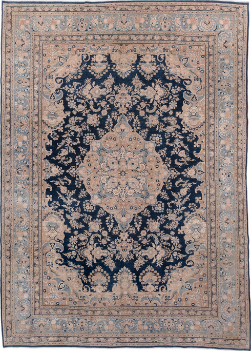 Antique Kerman Area Rug (8' x 11')